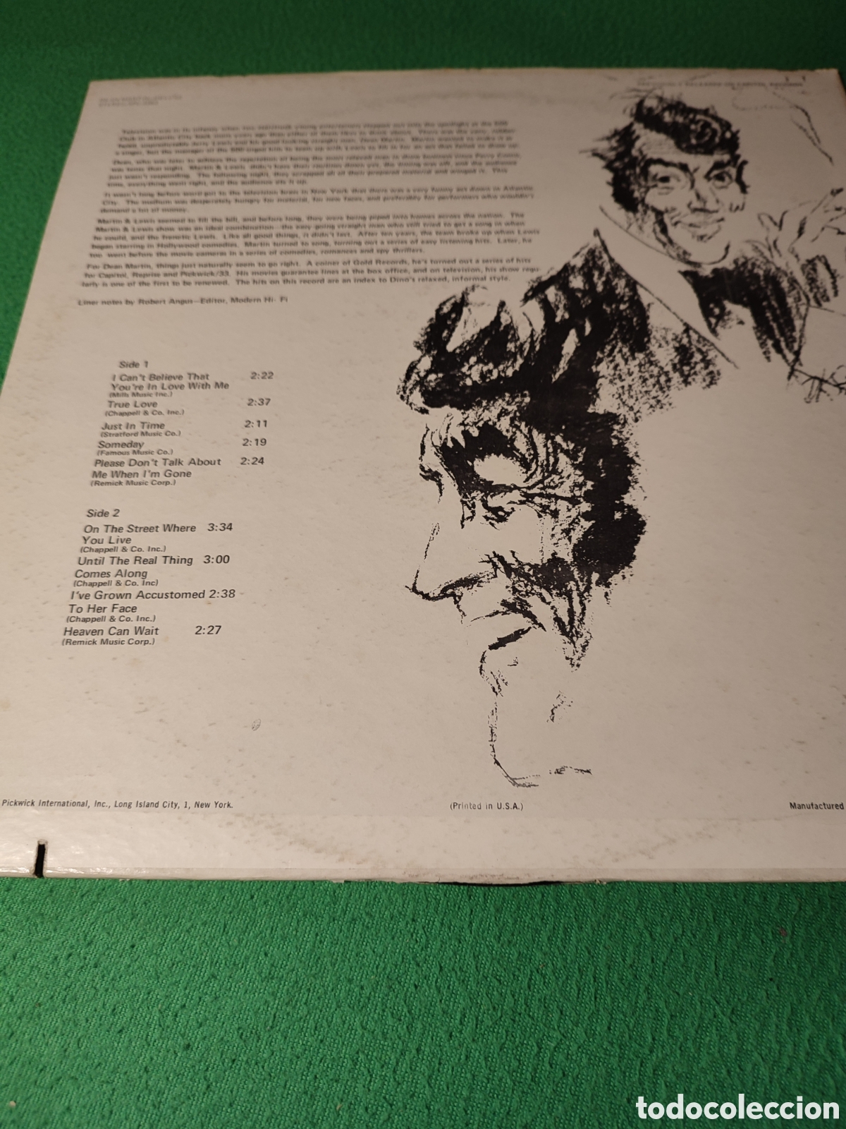 Discos de vinilo: Dean Martin - De Luxe vinilo Lp - Foto 2