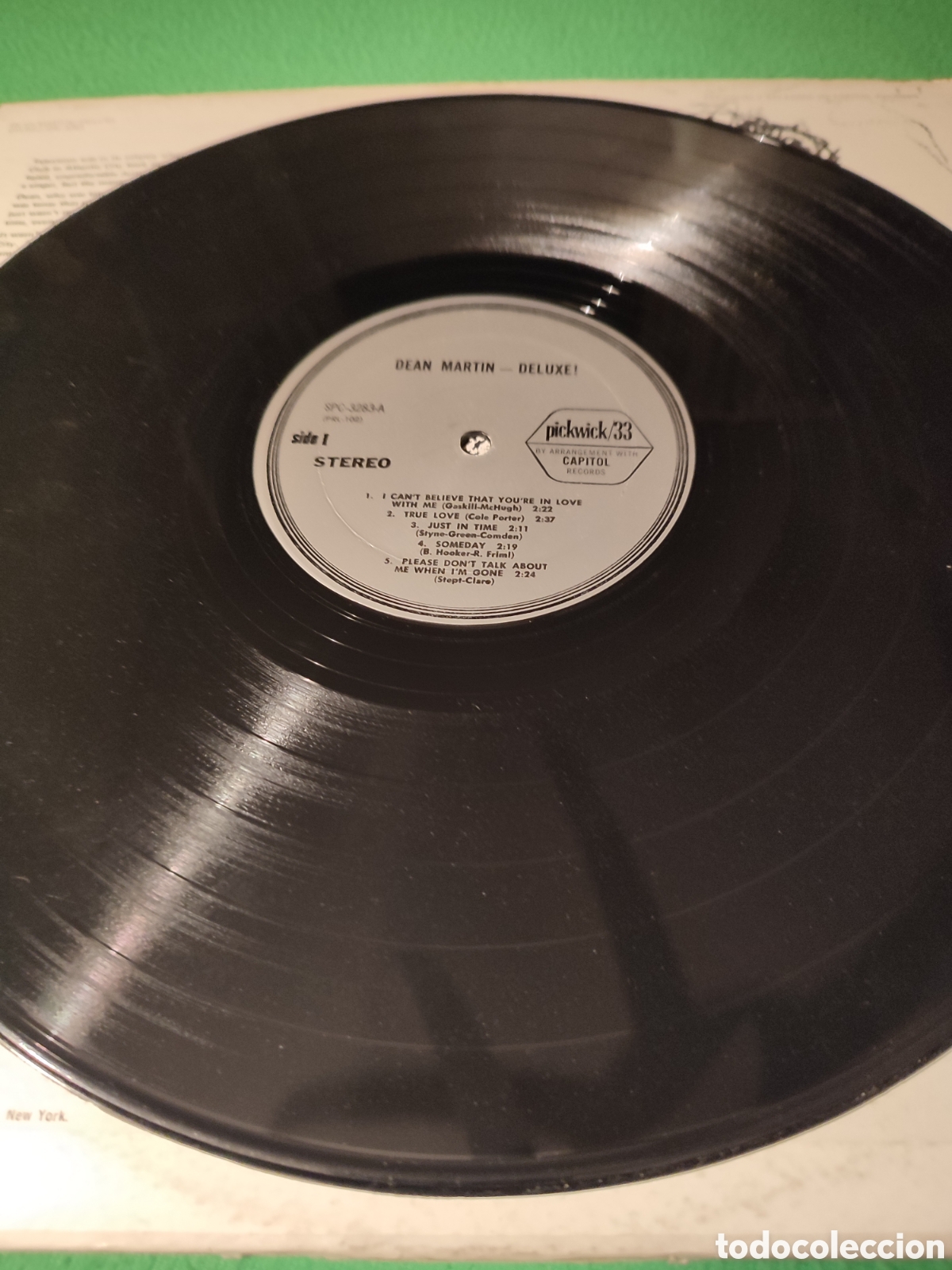 Discos de vinilo: Dean Martin - De Luxe vinilo Lp - Foto 3