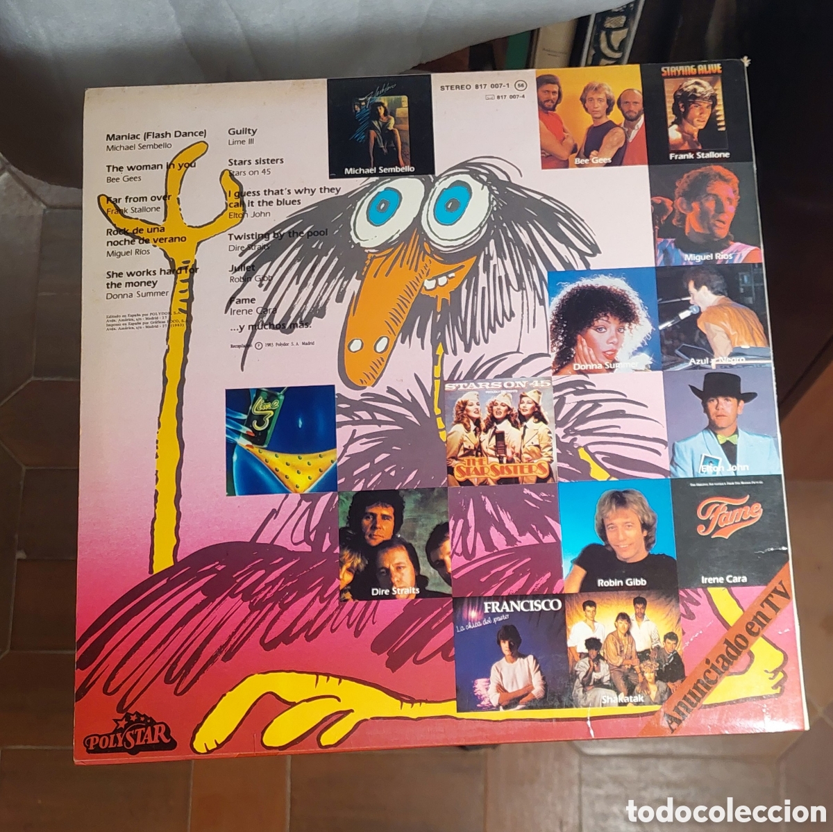 Discos de vinilo: Vinilo &rdquo;MONSTRUO 30 &Eacute;xitos&rdquo; Recopilatorio - 1983 - doble LP - Polystar - Foto 2