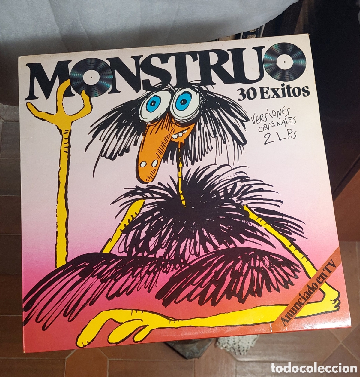 Discos de vinilo: Vinilo &rdquo;MONSTRUO 30 &Eacute;xitos&rdquo; Recopilatorio - 1983 - doble LP - Polystar - Foto 1