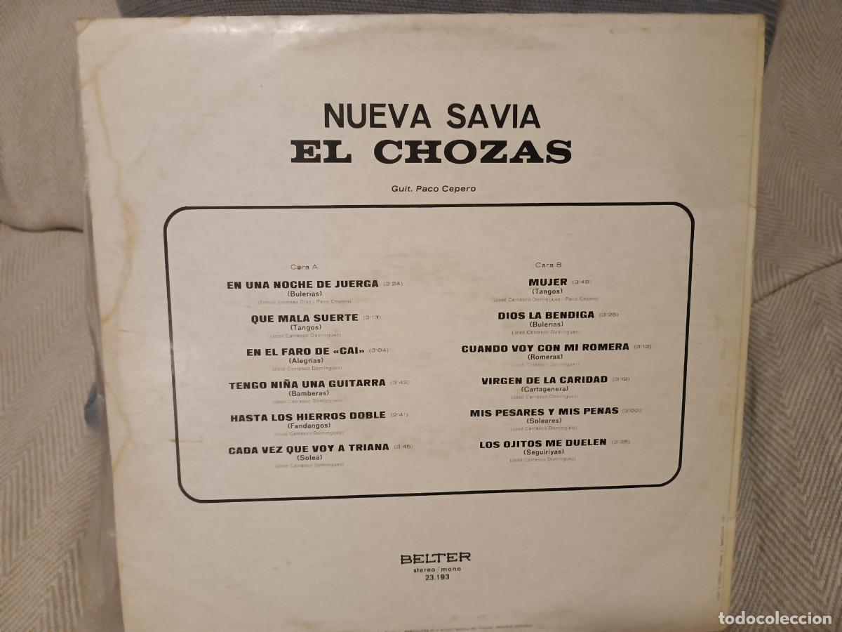 Discos de vinilo: El Chozas Nueva Savia..... - Foto 2