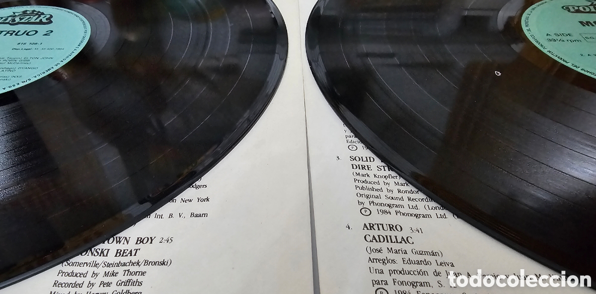 Discos de vinilo: 2 LPs V/A MONSTRUO 2 (Espa&ntilde;a - Polystar - 1984) - Foto 11