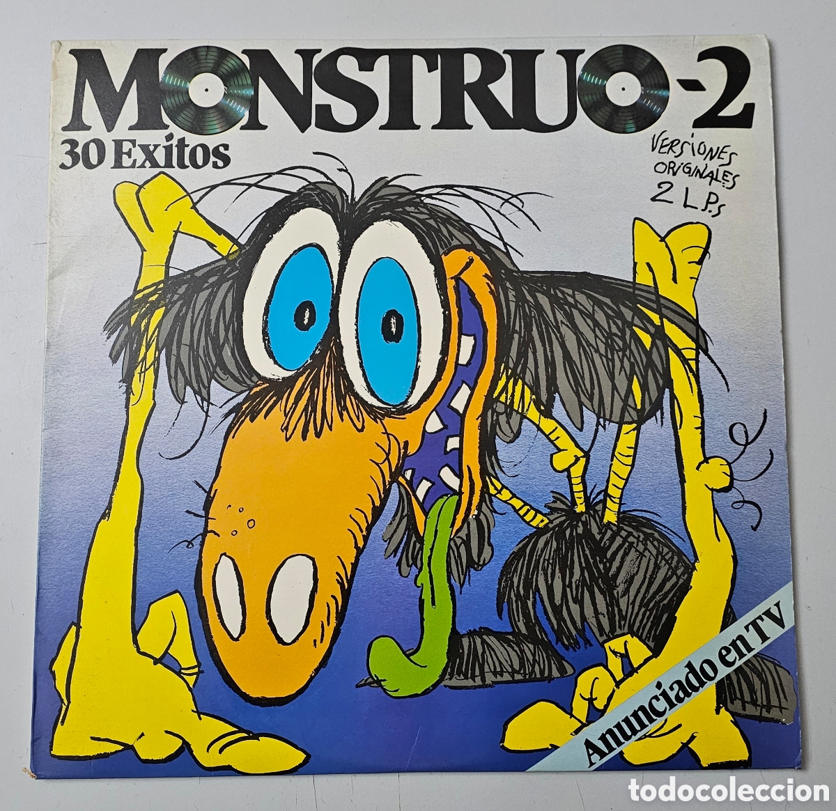 Discos de vinilo: 2 LPs V/A MONSTRUO 2 (Espa&ntilde;a - Polystar - 1984) - Foto 1