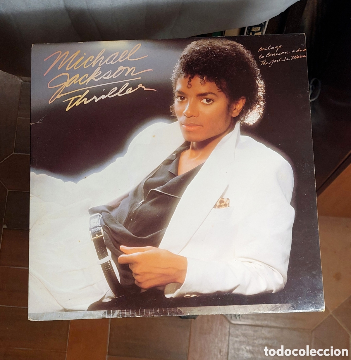 Discos de vinilo: Vinilo &rdquo;Thriller&rdquo; Michael Jackson - 1982- LP - Epic (CBS Inc.) - Foto 1