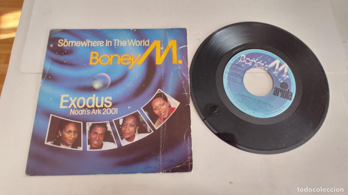 Discos de vinilo: BONEY M-SINGLE SOMEWHERE IN THE WORLD - Foto 1