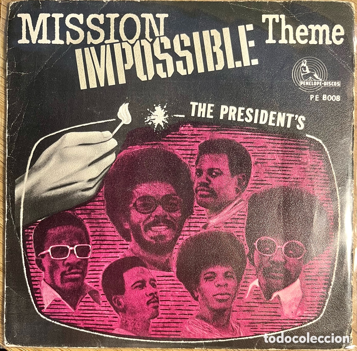 Discos de vinilo: THE PRESIDENT&rsquo;S Mission impossible theme - Foto 1