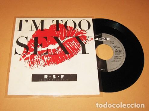 Discos de vinilo: RIGHT SAID FRED / R.S.F. - I'M TOO SEXY - SINGLE - 1991 - TEMAZO N&ordm;1 DISCOTECAS 90'S