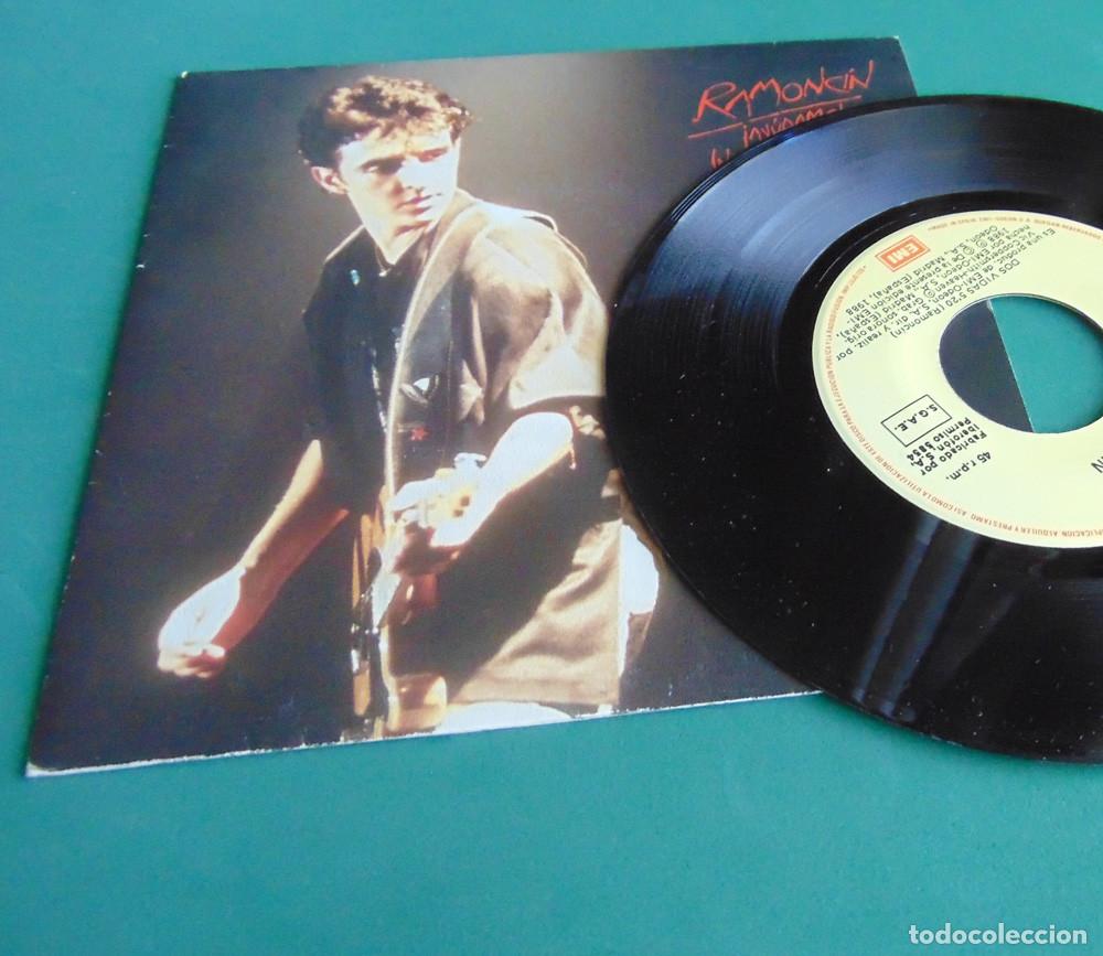 Discos de vinilo: Ramonc&iacute;n &ndash; &iexcl;Ay&uacute;dame! (No Soy Un H&eacute;roe) - SINGLE 1988 - Foto 4