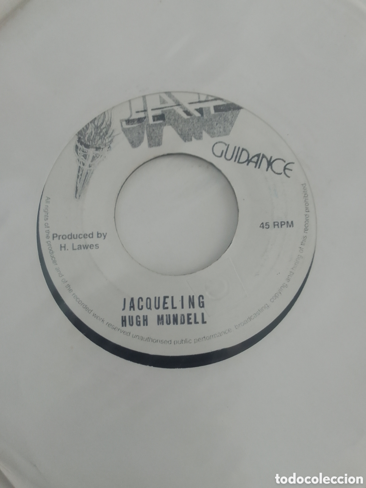 Discos de vinilo: Reggae Hugh Mundell Jacqueling - Foto 1