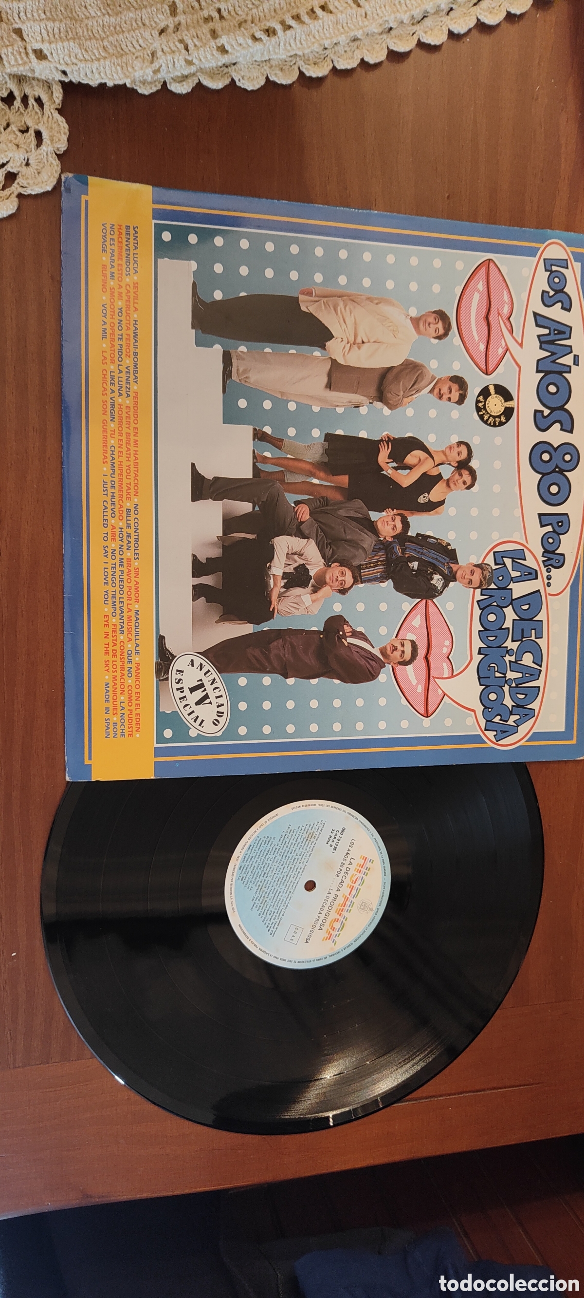 Discos de vinilo: VINILO LOS A&Ntilde;OS 80 POR LA D&Eacute;CADA PRODIGIOSA - Foto 2