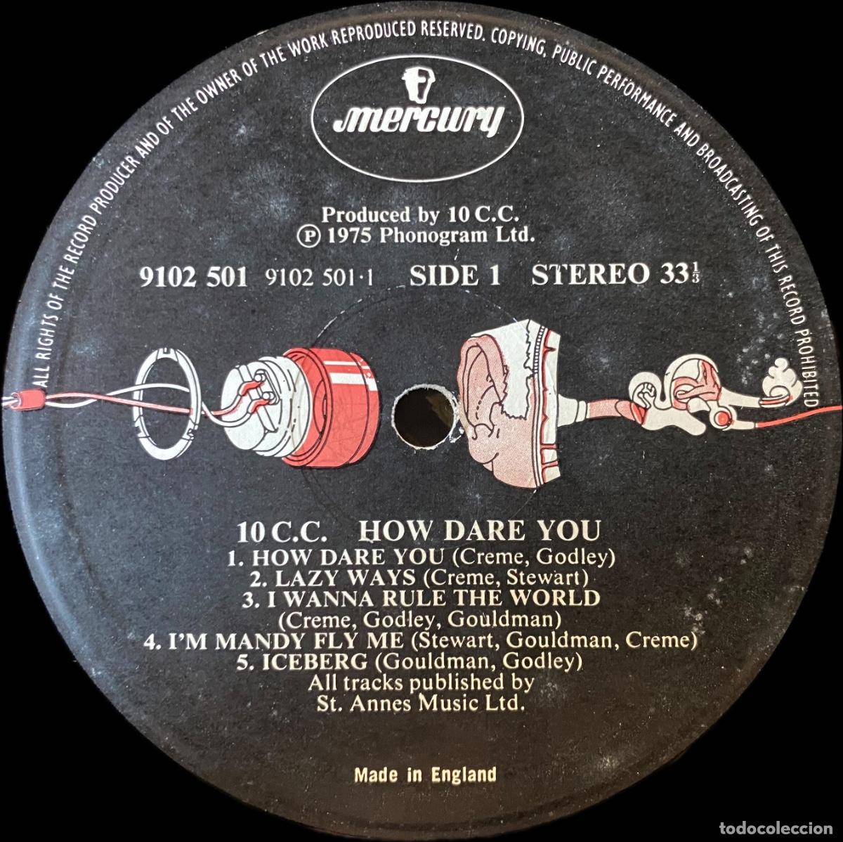Discos de vinilo: 10cc How Dare You! Gatefold UK 1975 - Foto 4