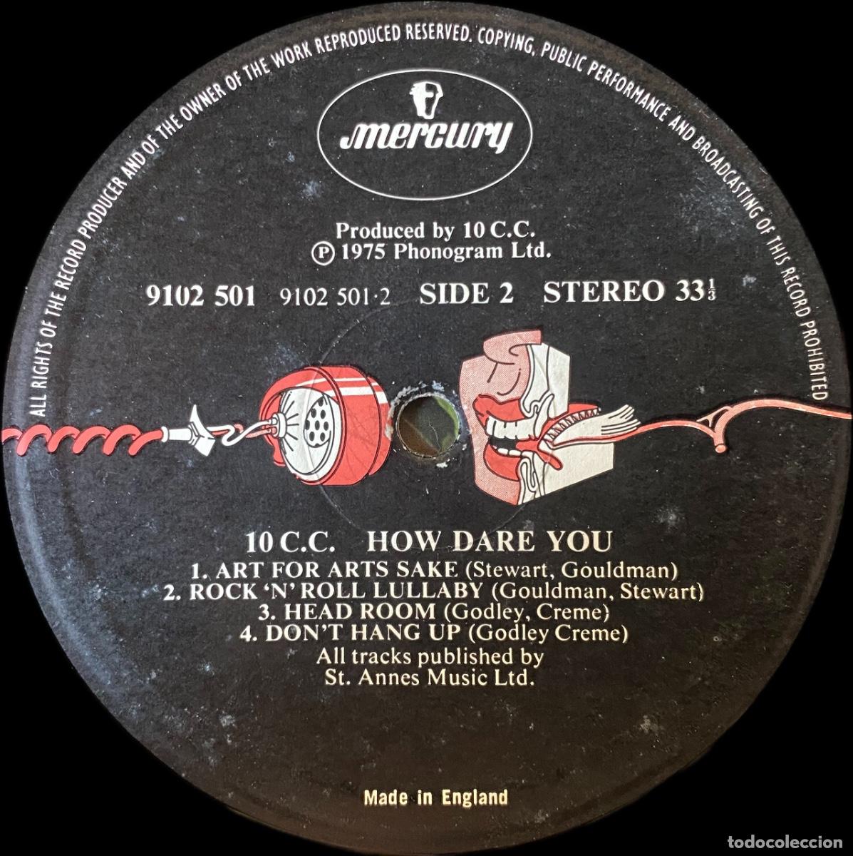 Discos de vinilo: 10cc How Dare You! Gatefold UK 1975 - Foto 5
