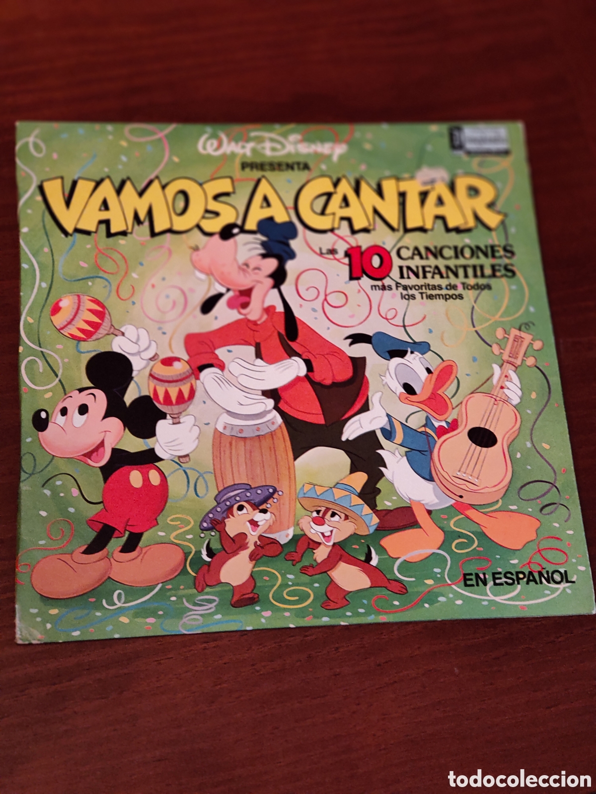 Discos de vinilo: WALT DISNEY VAMOS A CANTAR - Foto 1