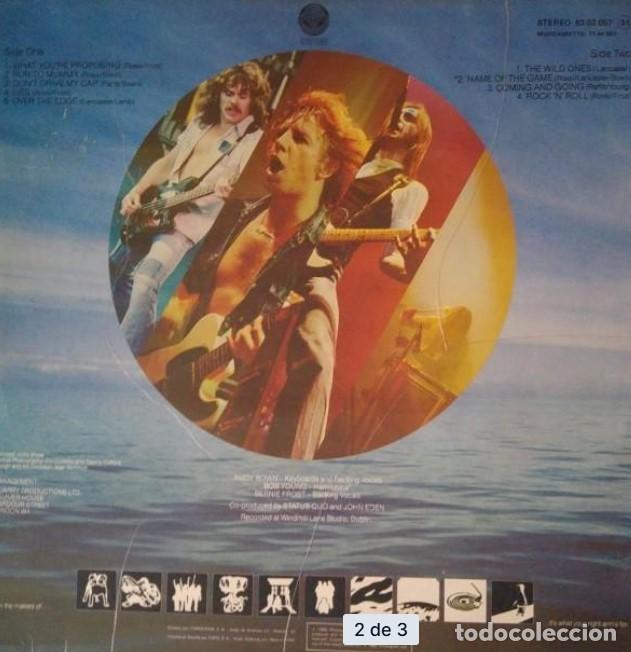 Discos de vinilo: STATUS QUO JUST SUPOSSIN /// Espa&ntilde;a vg++ - Foto 2