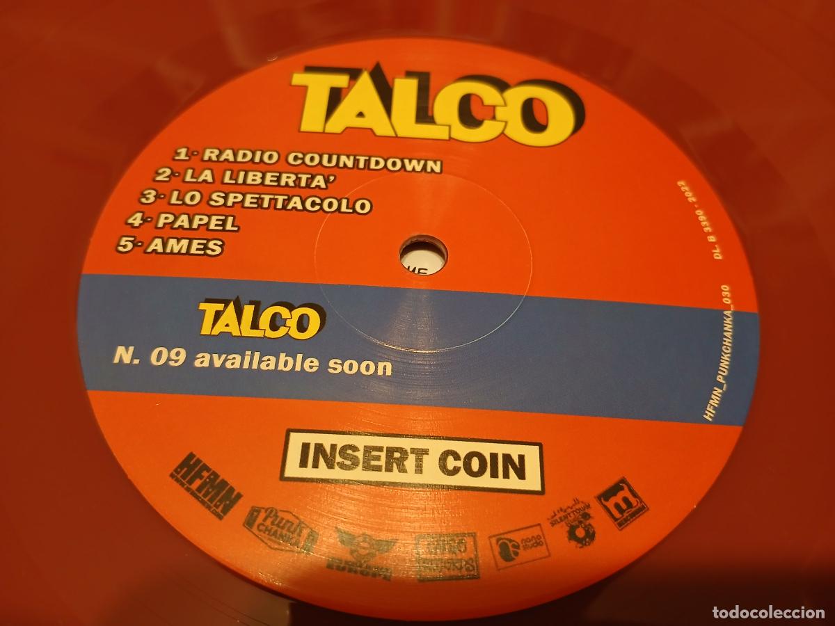 Discos de vinilo: TALCO -INSERT COIN- (2022) EP VINILO - Foto 2