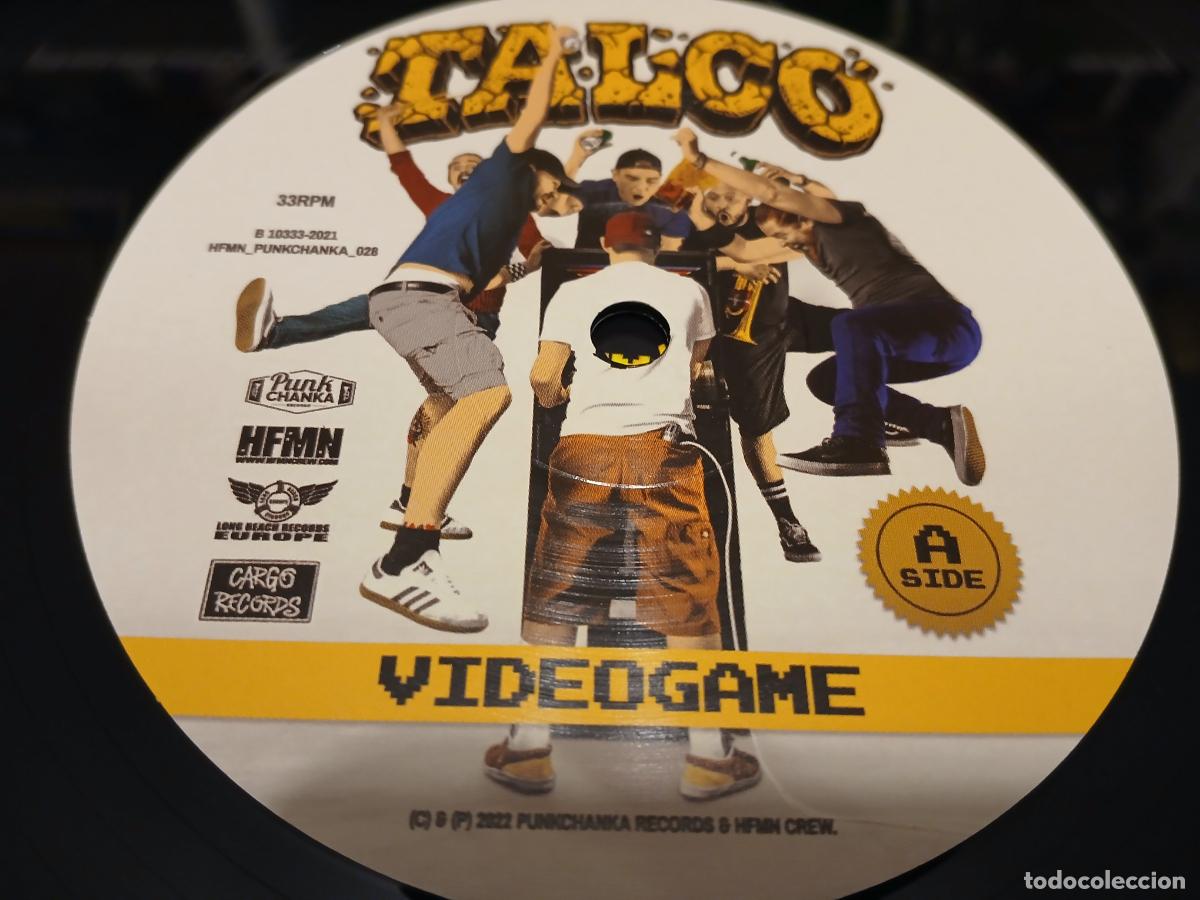 Discos de vinilo: TALCO -VIDEOGAME- (2022) LP DISCO VINILO - Foto 3