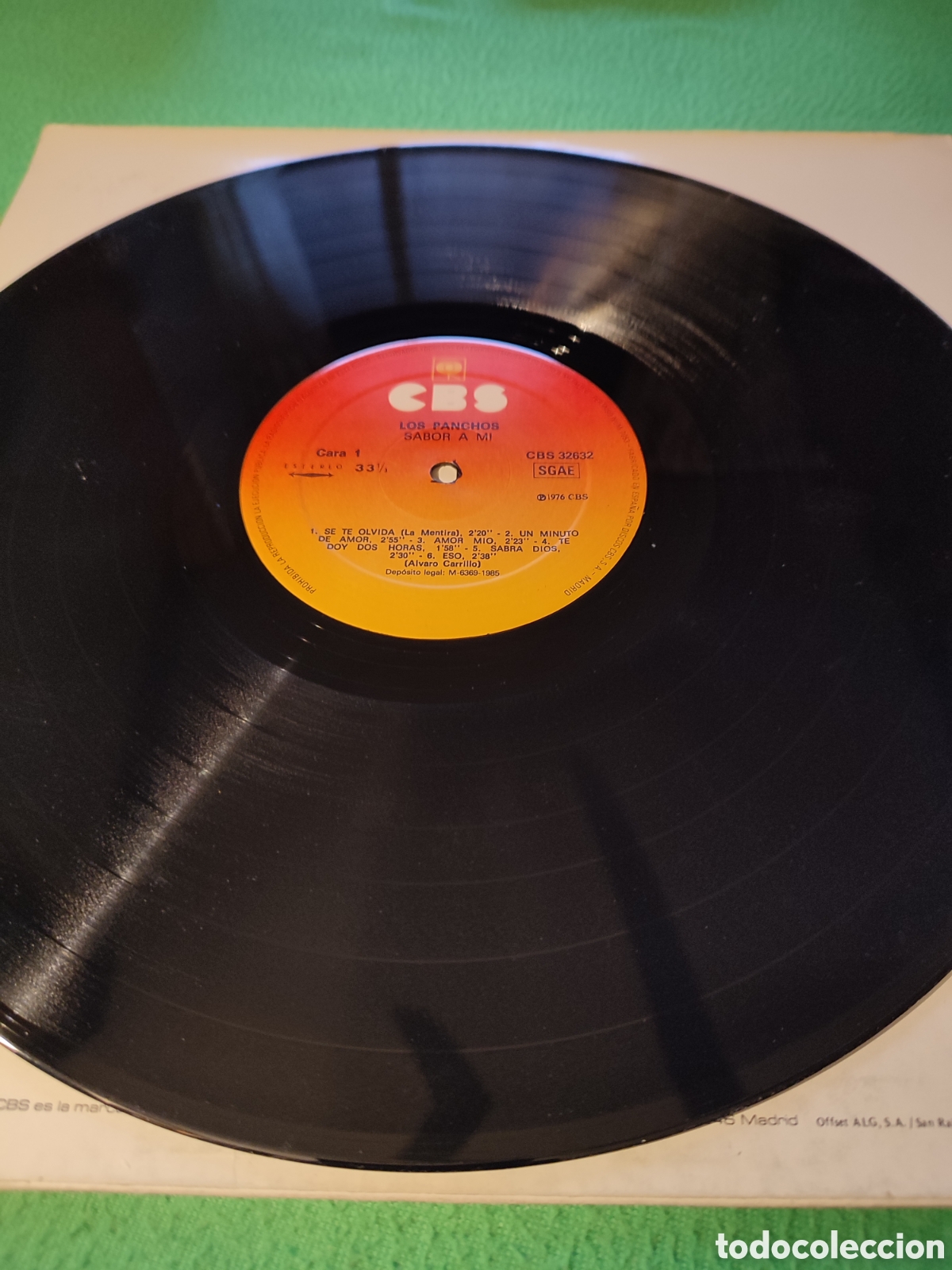 Discos de vinilo: Los Panchos - Sabor a mi vinilo Lp - Foto 3