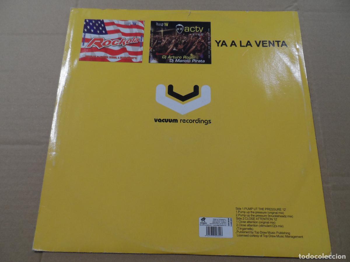 Discos de vinilo: Ingo Presents: The Phat Controller &ndash; Pump Up The Pressure - Foto 2