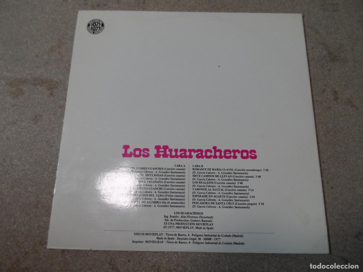 Discos de vinilo: Los Huaracheros &ndash; Los Huaracheros - Foto 3