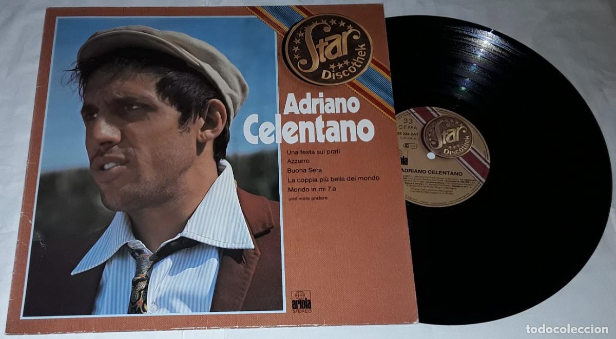 Discos de vinilo: LP - ADRIANO CELENTANO - STAR DISCOTHEK - MADE IN GERMANY - Foto 1