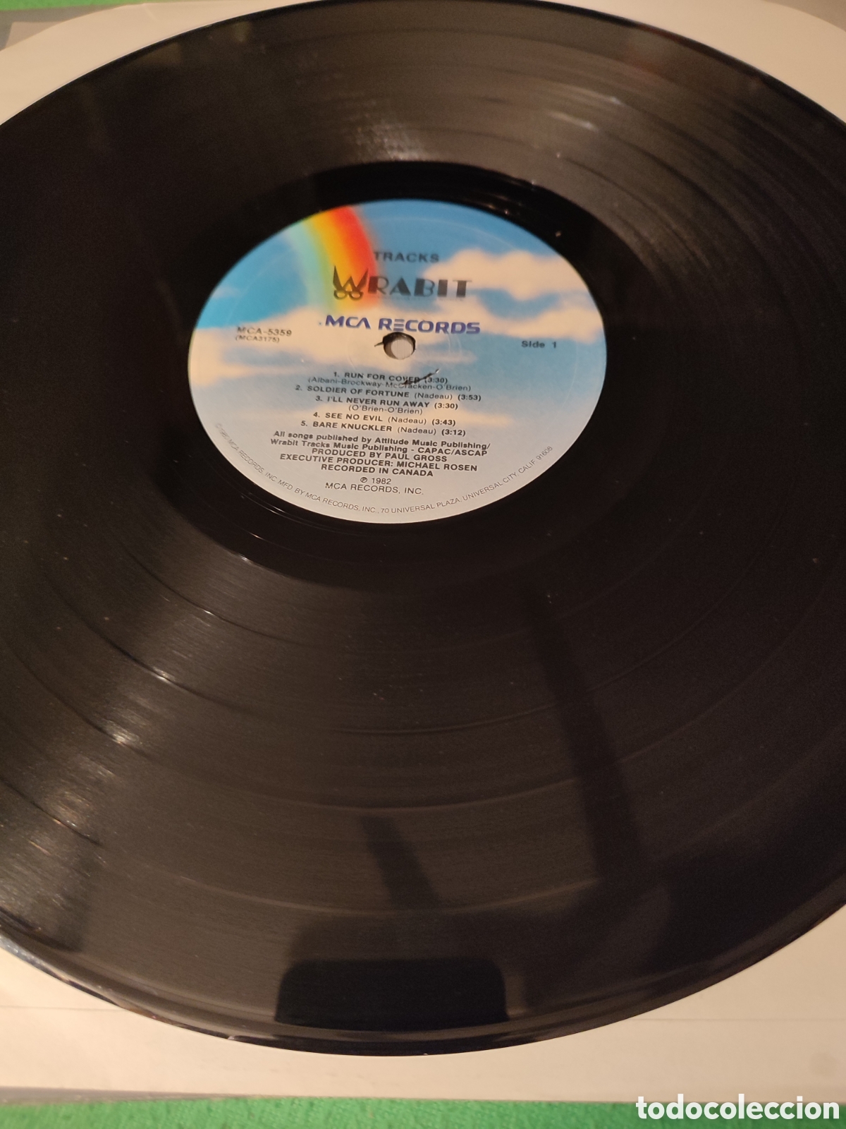 Discos de vinilo: Wrabit - Tracks Vinilo Lp 1982 - Foto 3