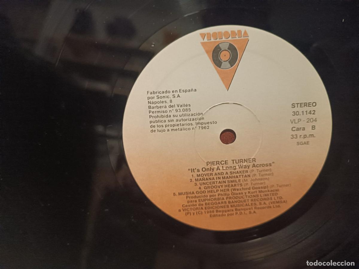 Discos de vinilo: Pierce Turner its Only A Long Way Across - Foto 3