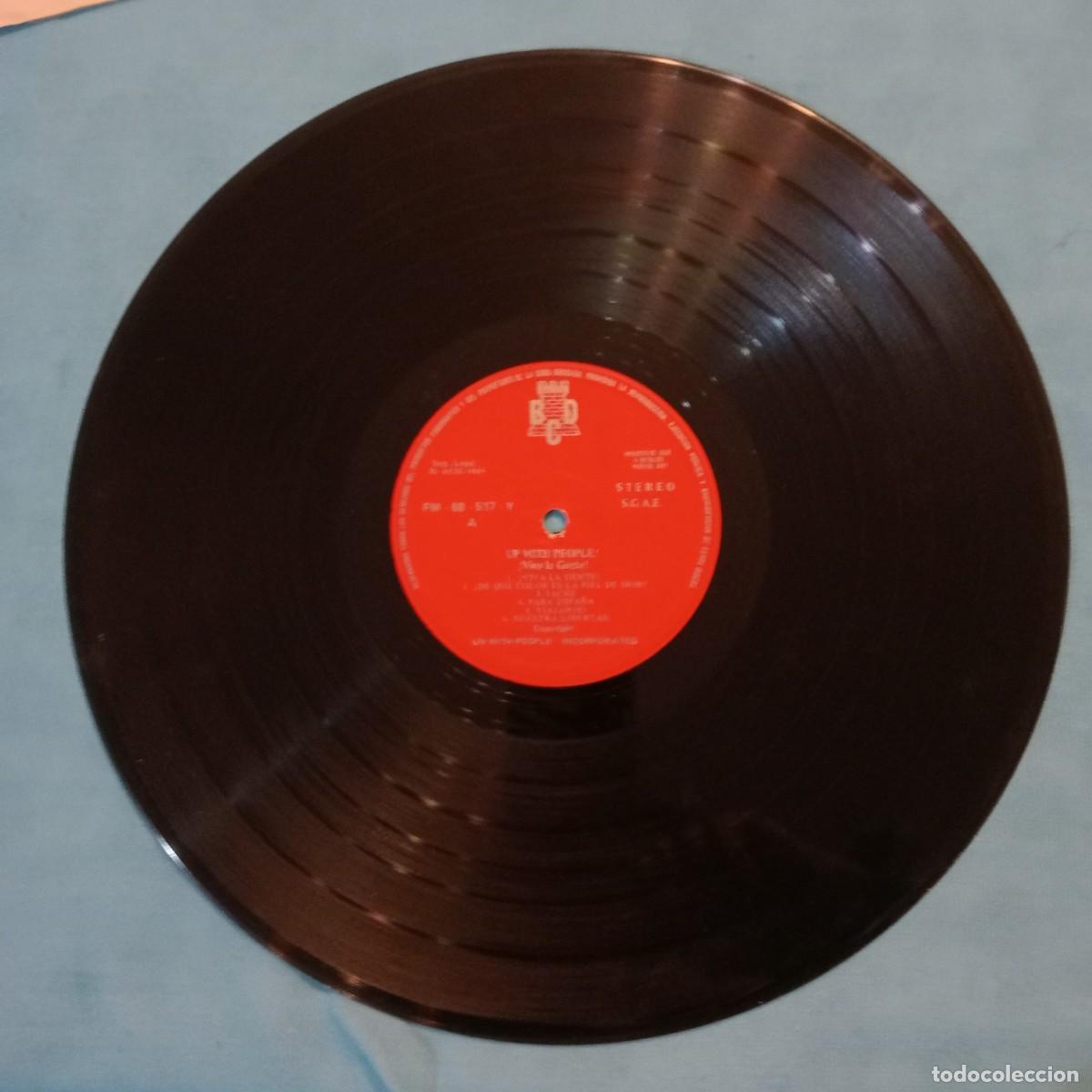 Discos de vinilo: UP WITH PEOPLE, VIVA LA GENTE, EN ESPA&Ntilde;OL E INGLES, LP - Foto 5
