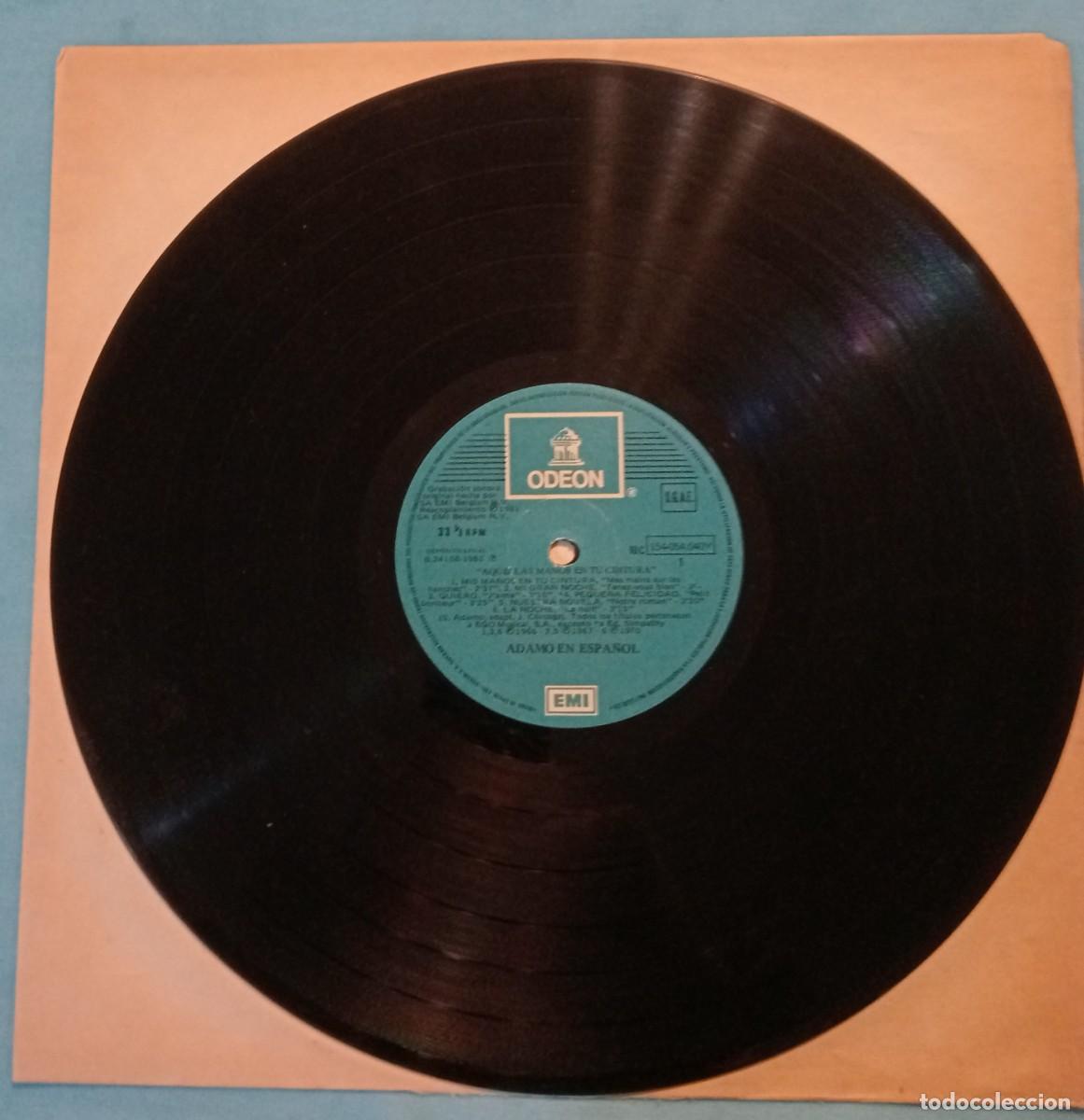 Discos de vinilo: ADAMO EN ESPA&Ntilde;OL- DOBLE LPS - Foto 6