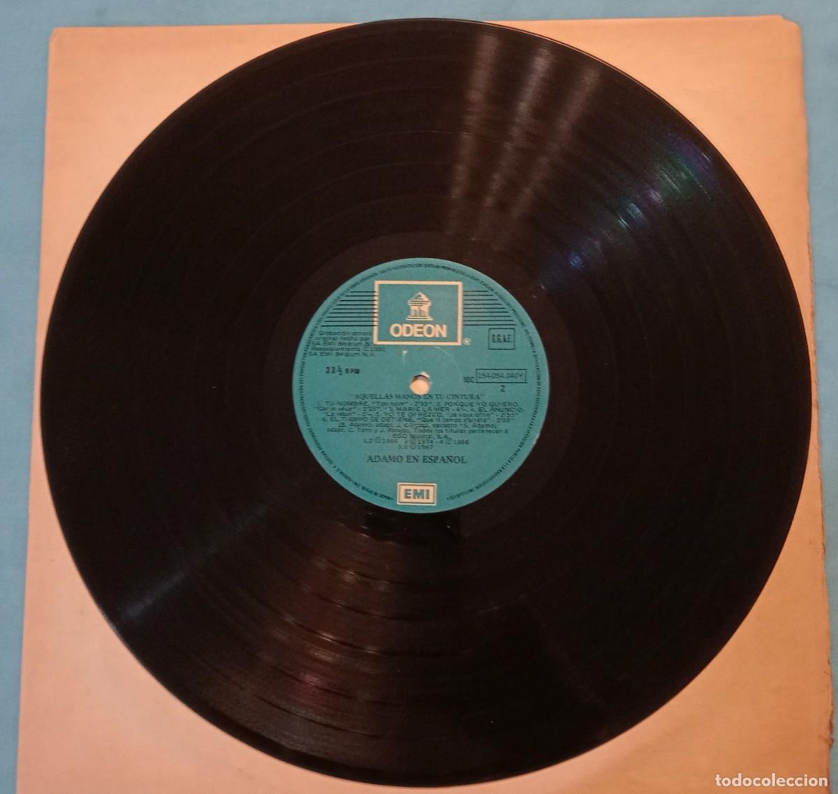 Discos de vinilo: ADAMO EN ESPA&Ntilde;OL- DOBLE LPS - Foto 8