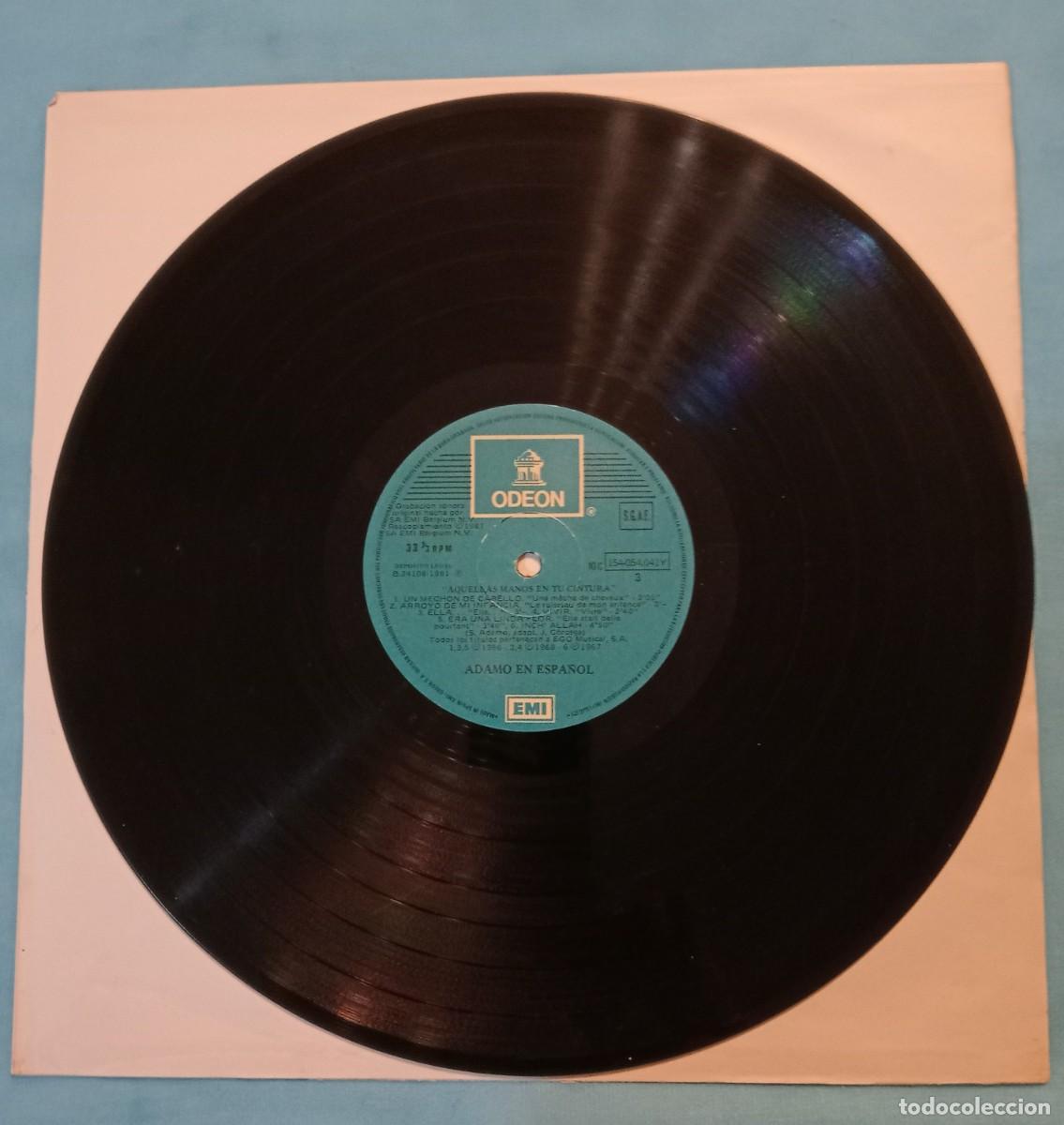 Discos de vinilo: ADAMO EN ESPA&Ntilde;OL- DOBLE LPS - Foto 10
