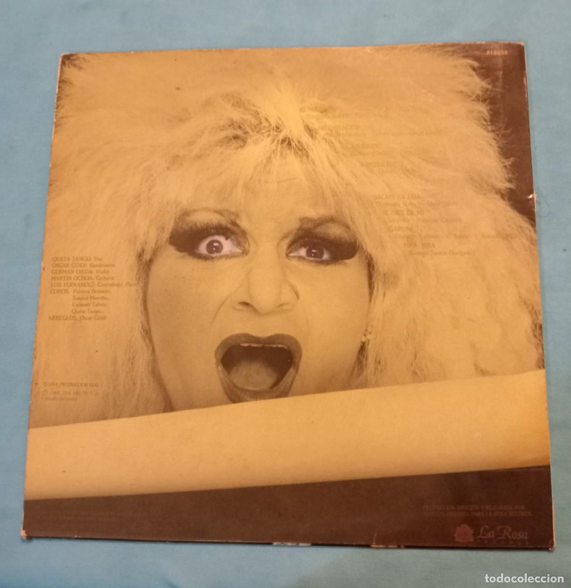 Discos de vinilo: QUETA TANGO Y GLOSTORA, LP 1988 - Foto 2