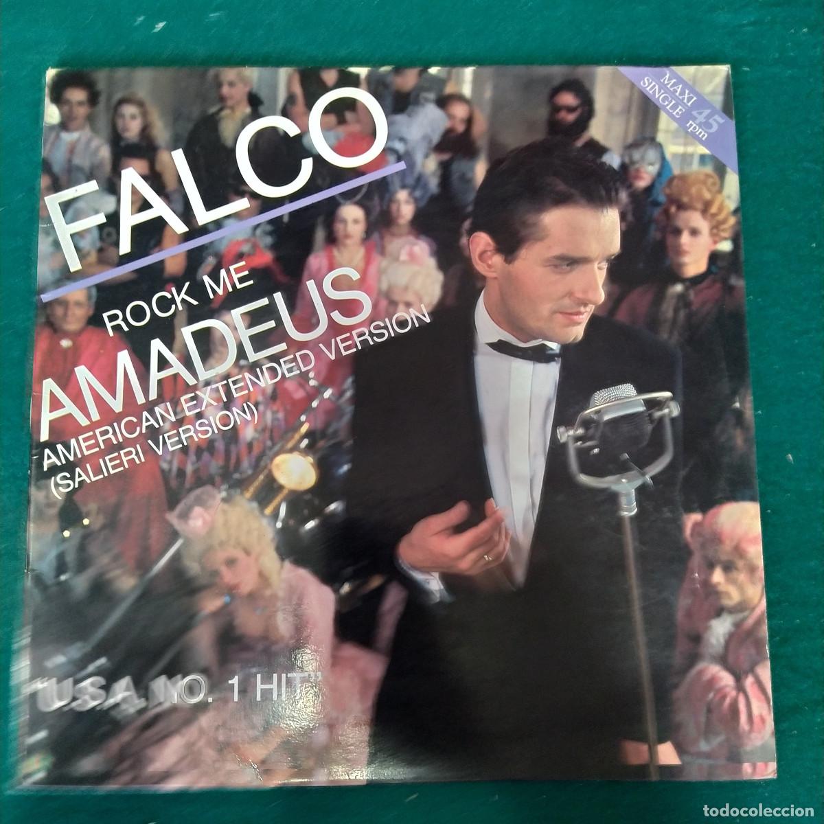 Discos de vinilo: Falco &ndash; Rock Me Amadeus (American Extended Version) - Foto 1