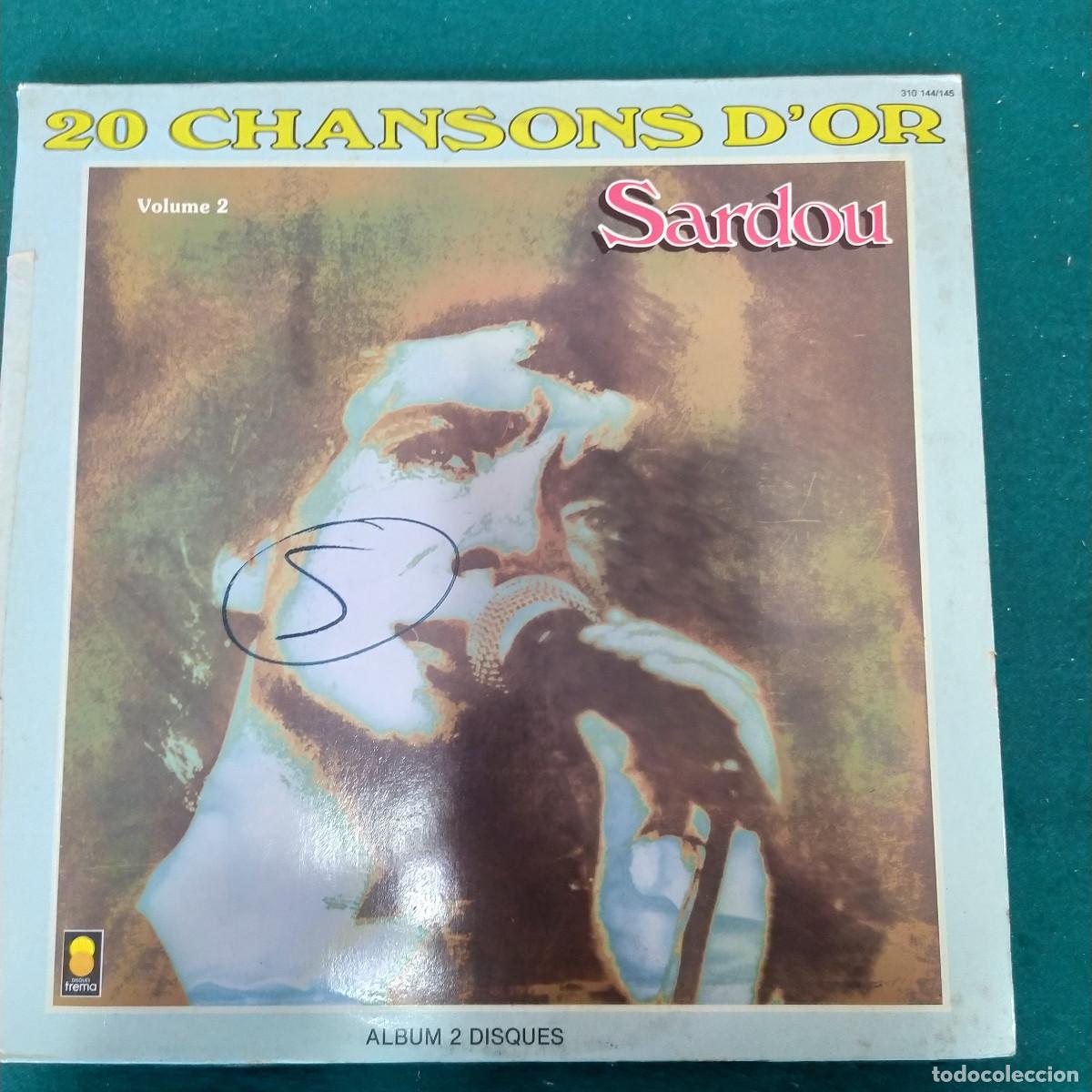 Discos de vinilo: Sardou &ndash; 20 Chansons Dor Volume 2 - Foto 1
