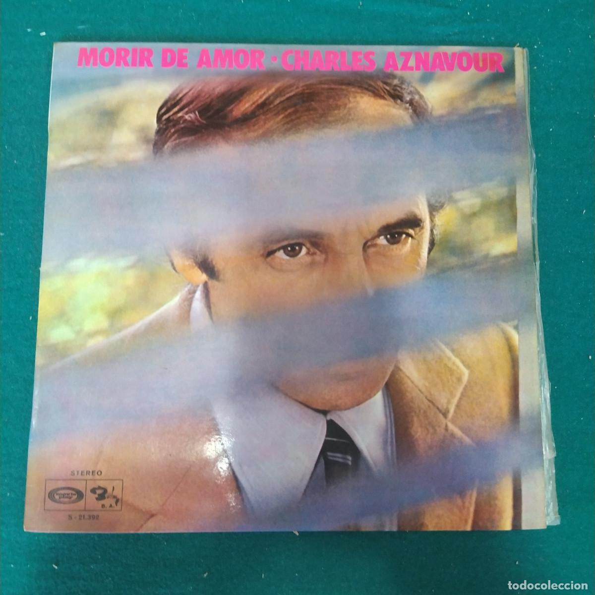 Discos de vinilo: Charles Aznavour &ndash; Morir De Amor - Foto 1