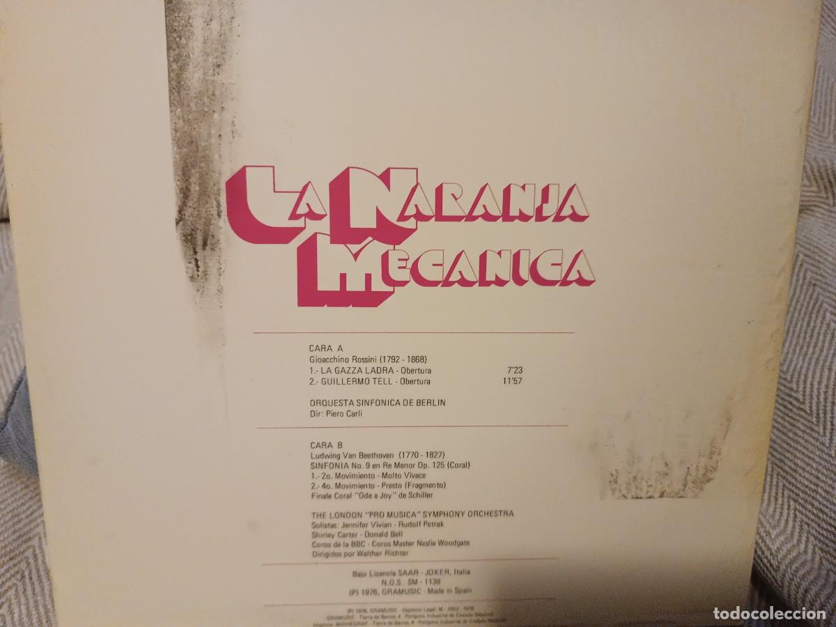 Discos de vinilo: La Naranja Mec&aacute;nica......... - Foto 2