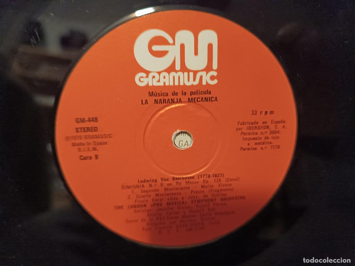 Discos de vinilo: La Naranja Mec&aacute;nica......... - Foto 3
