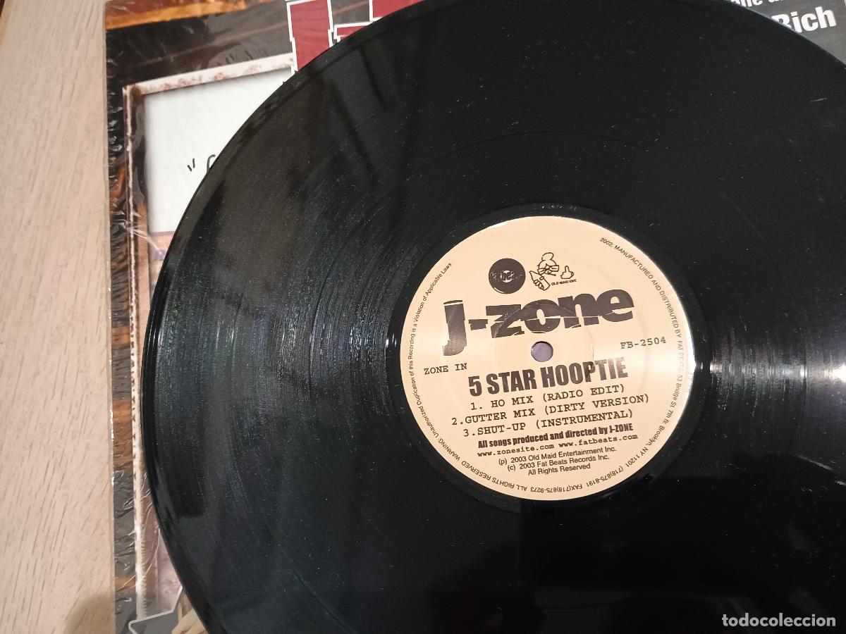Discos de vinilo: J-Zone &ndash; 5 Star Hooptie / Eatadiccup 2003 - Foto 4