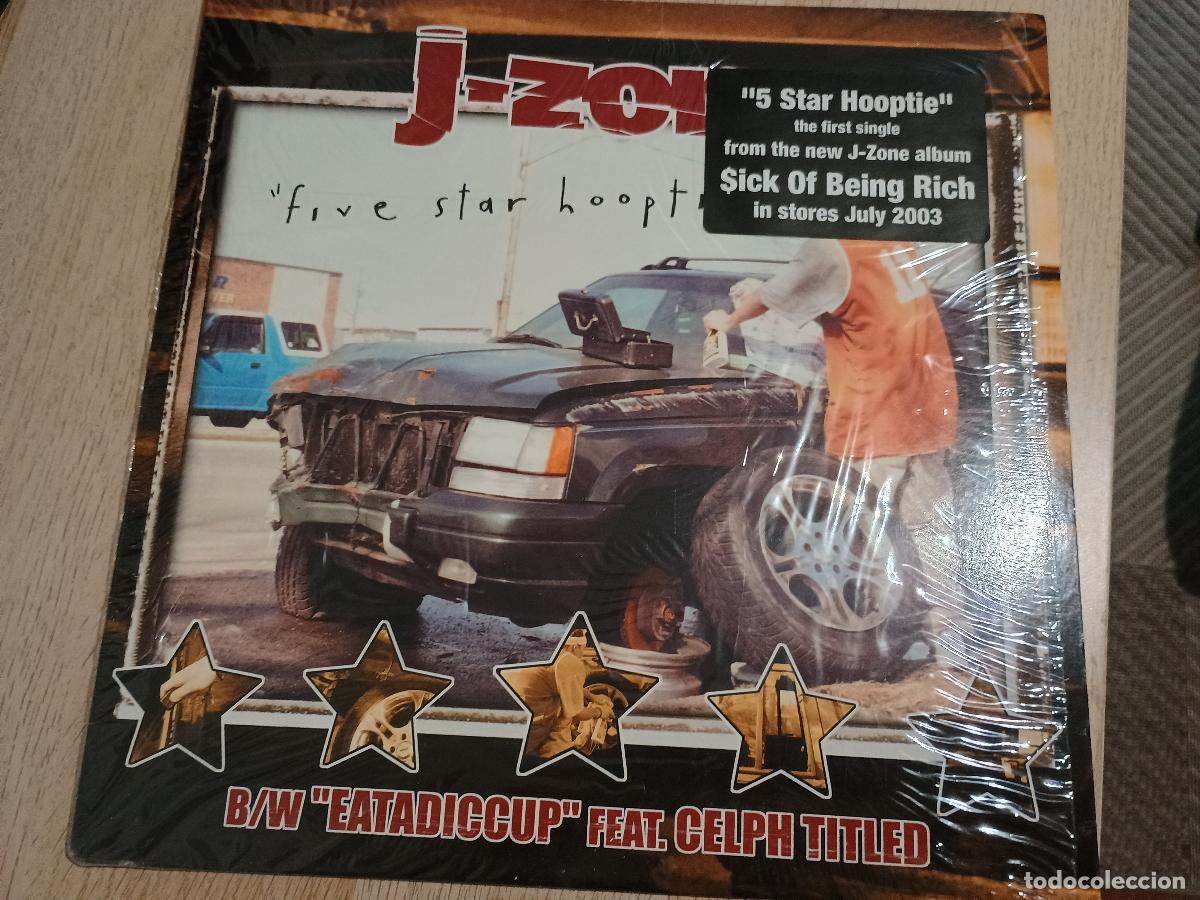 Discos de vinilo: J-Zone &ndash; 5 Star Hooptie / Eatadiccup 2003 - Foto 1