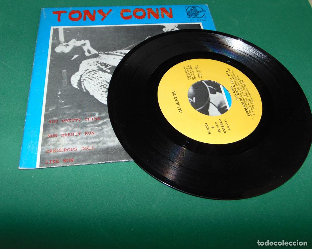 Discos de vinilo: TONY CONN - EP ALLIGATOR 1986 - Foto 2
