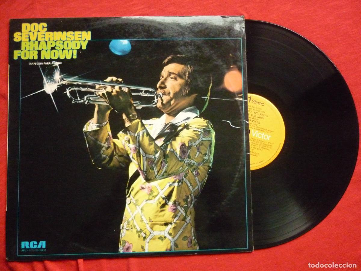Discos de vinilo: LP - DOC SEVERINSEN - RHAPSODY FOR NOW ! - RCA 1973 - Foto 1