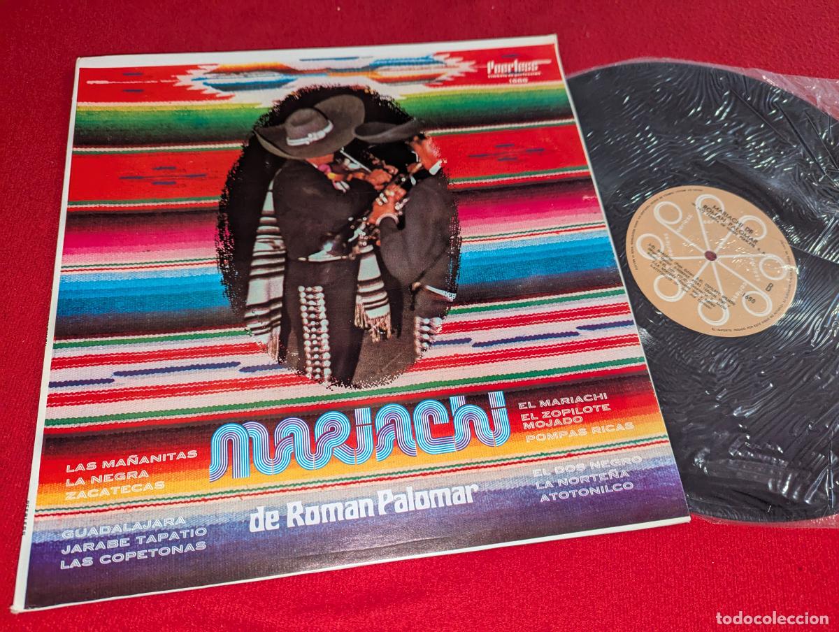 Discos de vinilo: ROMAN PALOMAR Mariachi LP 1973 Peerless MEXICO