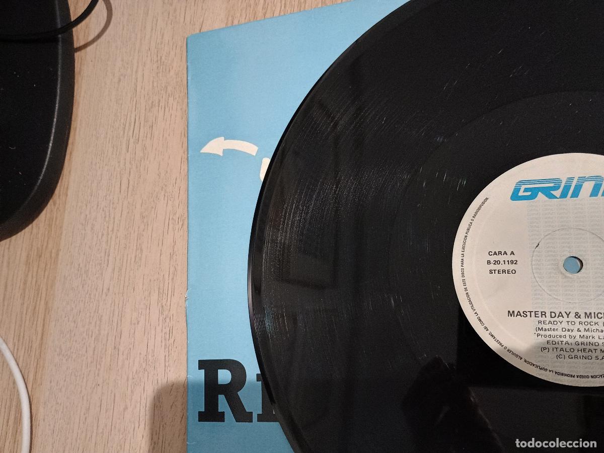 Discos de vinilo: Master Jay & Michael Dee &lrm;&ndash; Ready To Rock 1987 - Foto 2