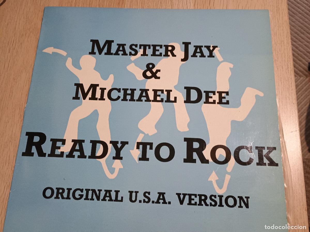 Discos de vinilo: Master Jay & Michael Dee &lrm;&ndash; Ready To Rock 1987 - Foto 3