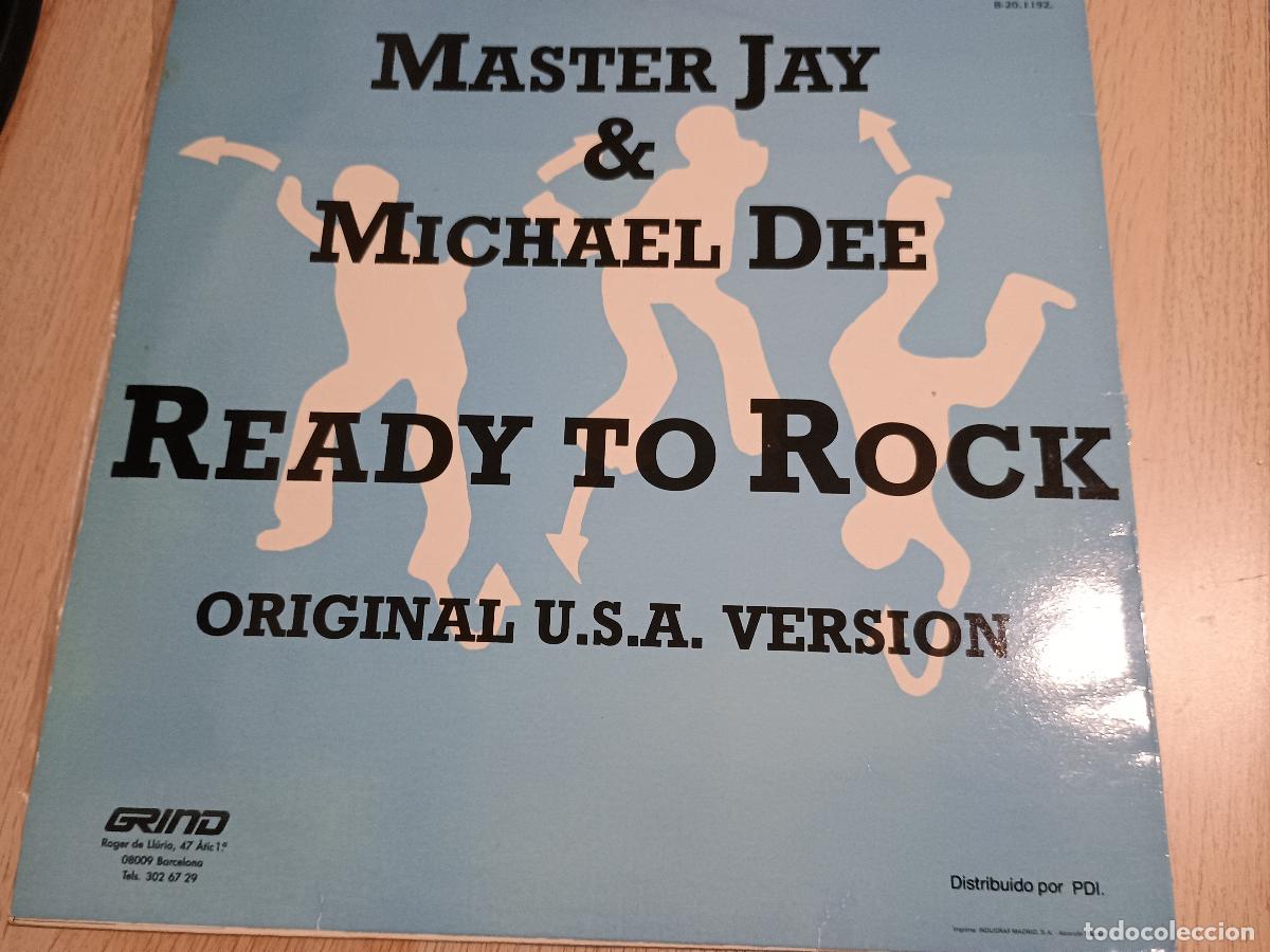 Discos de vinilo: Master Jay & Michael Dee &lrm;&ndash; Ready To Rock 1987 - Foto 4