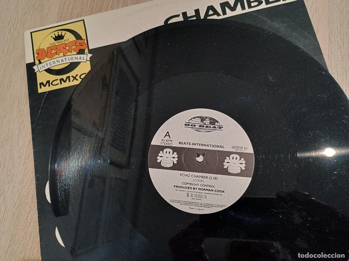 Discos de vinilo: Beats International &lrm;&ndash; Echo Chamber 1991 - Foto 3