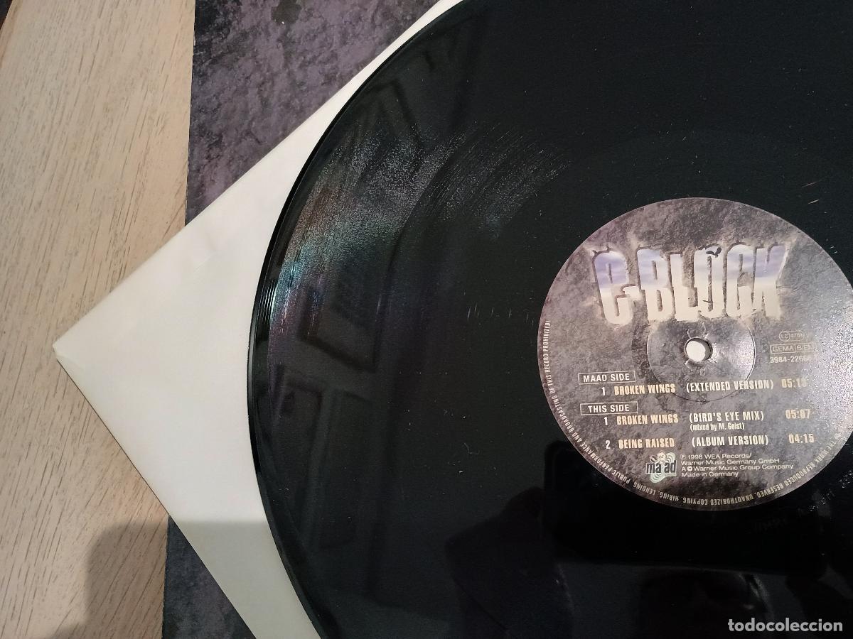 Discos de vinilo: C-Block &lrm;&ndash; Broken Wings 1998 - Foto 3