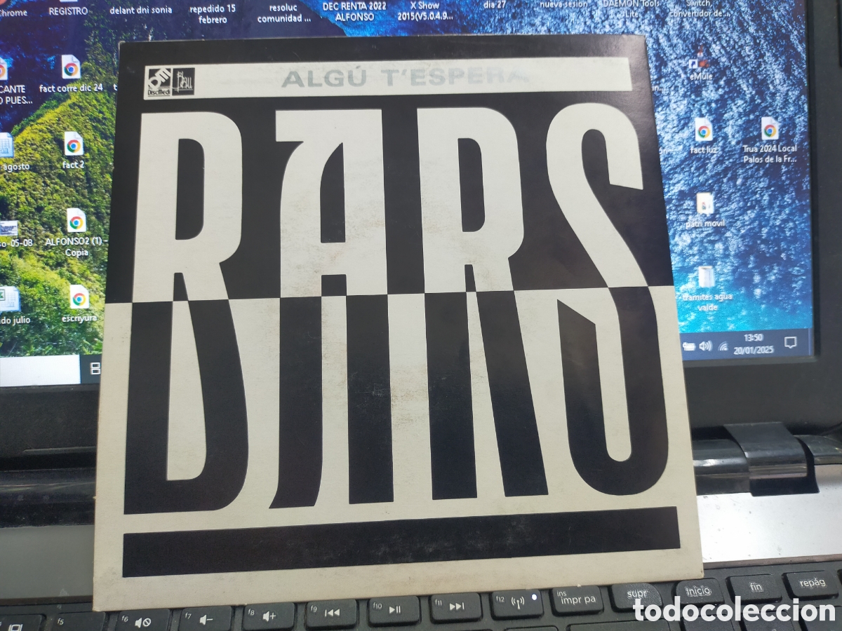 Discos de vinilo: Bars single algu tespera 1991 - Foto 2