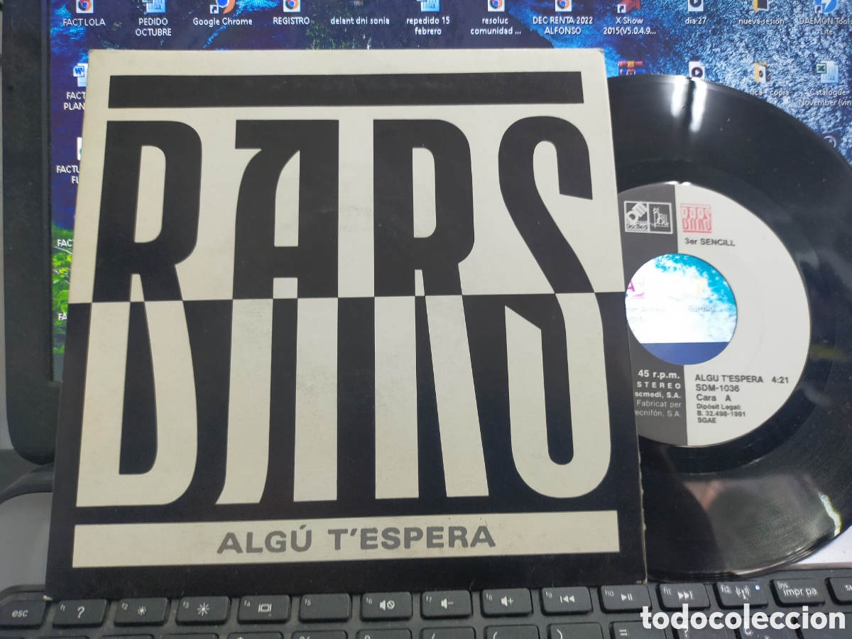 Discos de vinilo: Bars single algu tespera 1991 - Foto 1