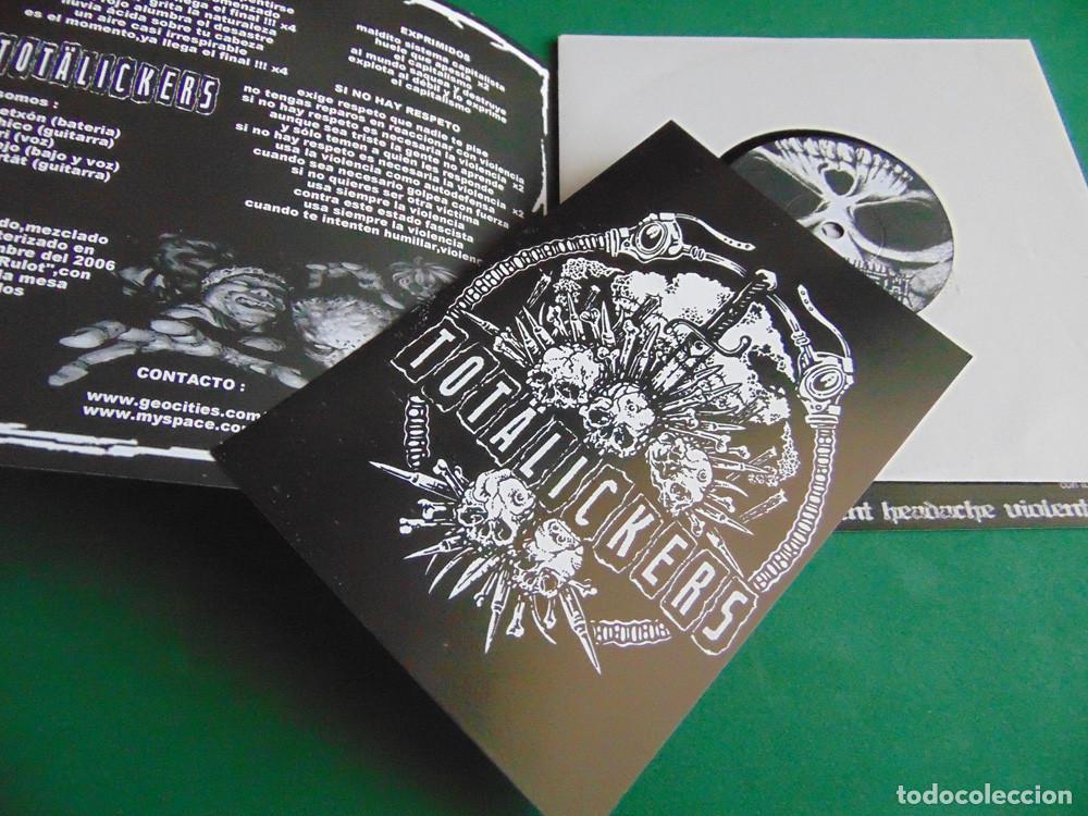 Discos de vinilo: Violent Headache / Tot&auml;lickers &ndash; Violent Headache / Tot&auml;lickers - EP COMPARTIDO - Foto 4