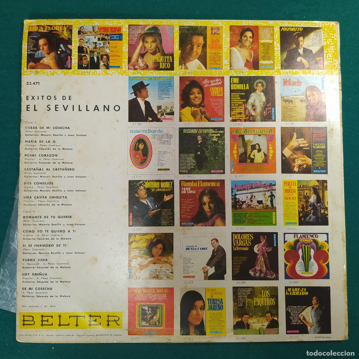 Discos de vinilo: exitos de el sevillano - Foto 2